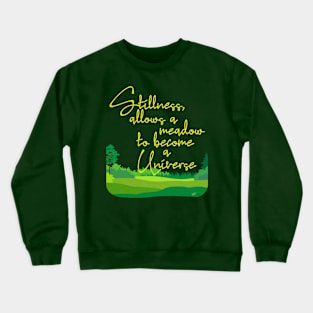 Stillness-light Crewneck Sweatshirt